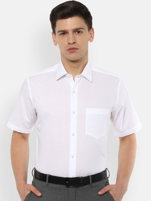 

Van Heusen Men White Formal Shirt
