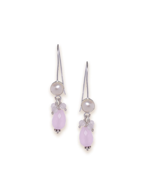 

Fabindia Pink Contemporary Drop Earrings