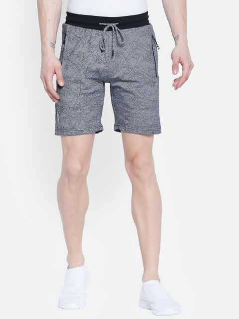 

Monte Carlo Men Grey Mid-Rise Regular Shorts