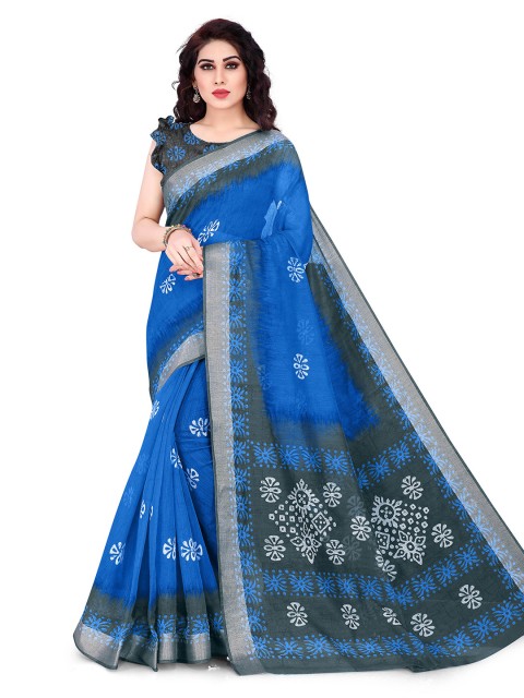 

KALINI Women Blue and Grey Printed