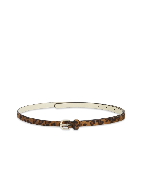 

Forever Glam by Pantaloons Women Tan Printed PU Belt