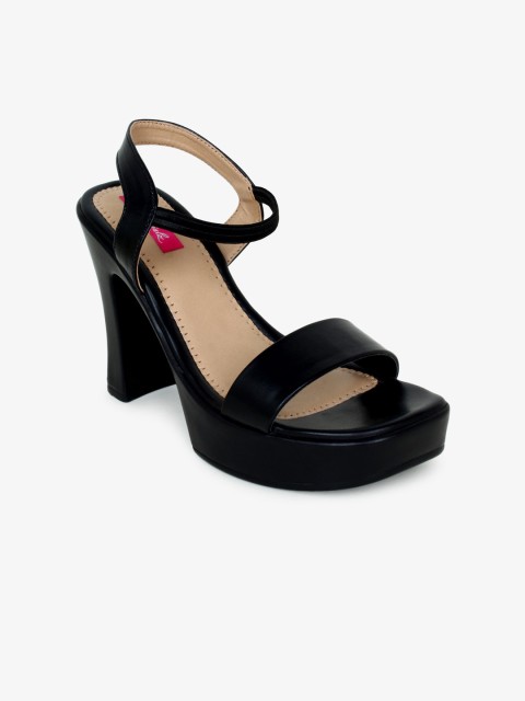 

Bloomtale Black Block Sandals