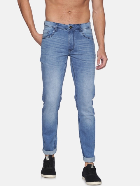 

IVOC Men Blue Slim Fit Heavy Fade Stretchable Jeans
