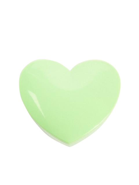 

FOREVER 21Green Heart Shaped Cosmetic Sharpener, Green