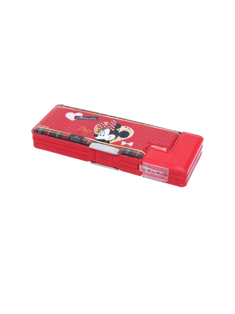 

Disney Red & White Minnie Mouse Printed Pencil Box