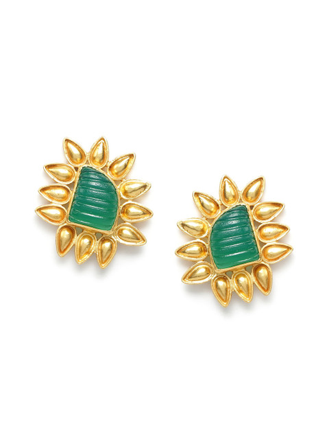 

Fabindia Gold-Plated Contemporary Studs Earrings