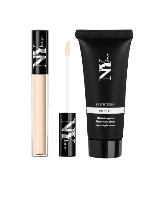 

NY Bae White & Milk Chocolate Pretzel Liquid Concealer & Brightenin' Primer, Multi