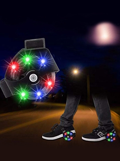 

Wembley Toys Kids Orange & Black Street Gliders LED Light-Up Roller Skates Activity Toy
