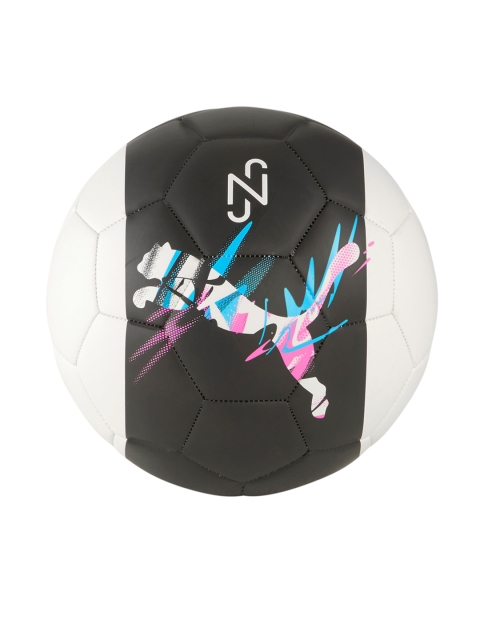 

PUMA Unisex Black & White Colourblock Neymar Jr. Training Football