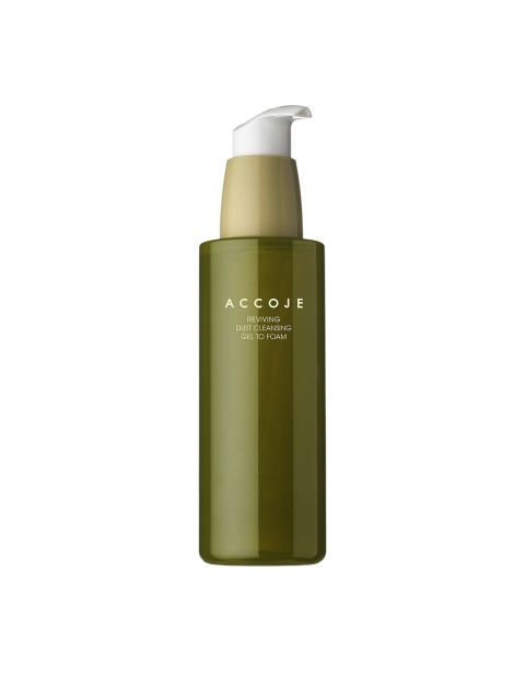 

ACCOJE Green Reviving Dust Cleansing Gel to Foam Face Wash