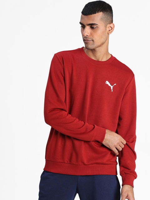 

Puma Men Red Sweatshirt