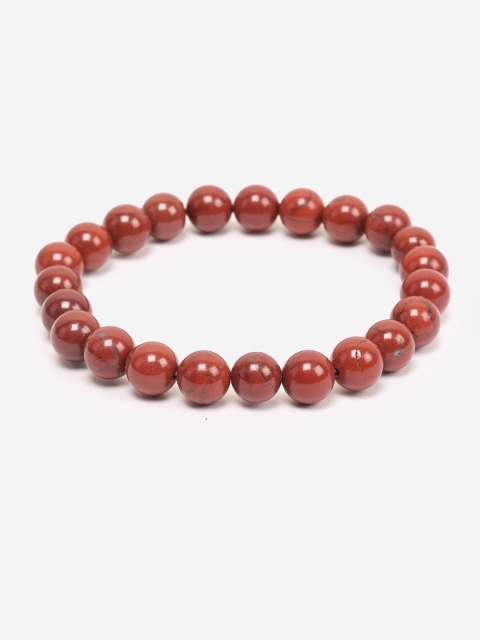 

BuckleUp Unisex Red Elasticated Bead Bracelet