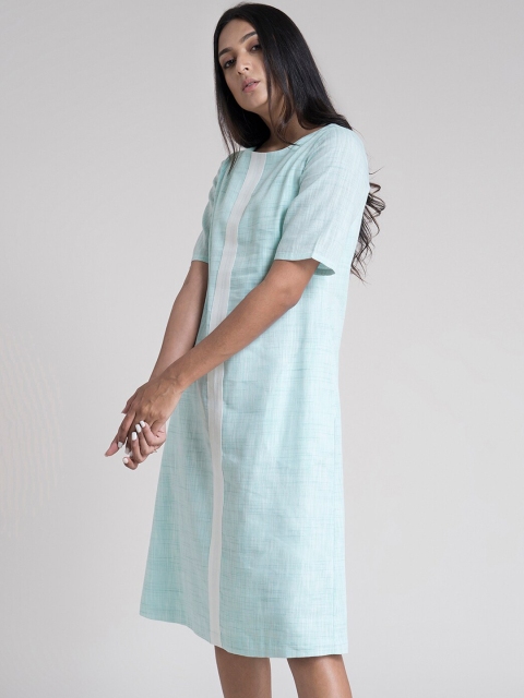 

FableStreet Blue A-Line Dress