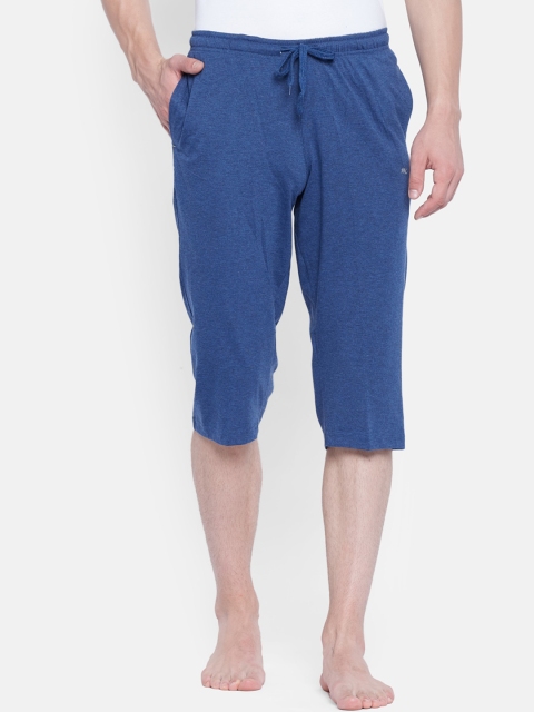 

Monte Carlo Men Navy Blue Mid-Rise Regular Shorts