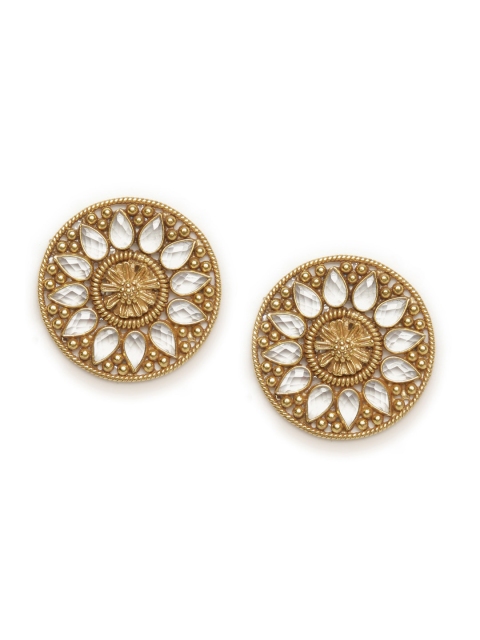 

Fabindia Gold-Toned Contemporary Studs Earrings
