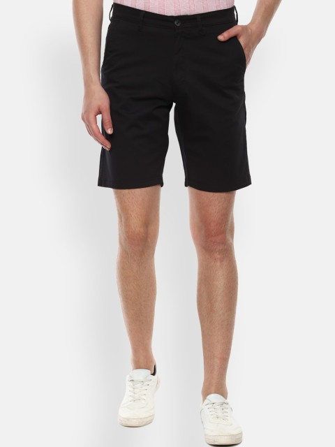

Van Heusen Sport Men Black Mid-Rise Regular Shorts