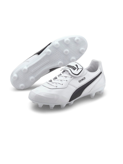 

Puma Unisex White KING Top FG Football Boots