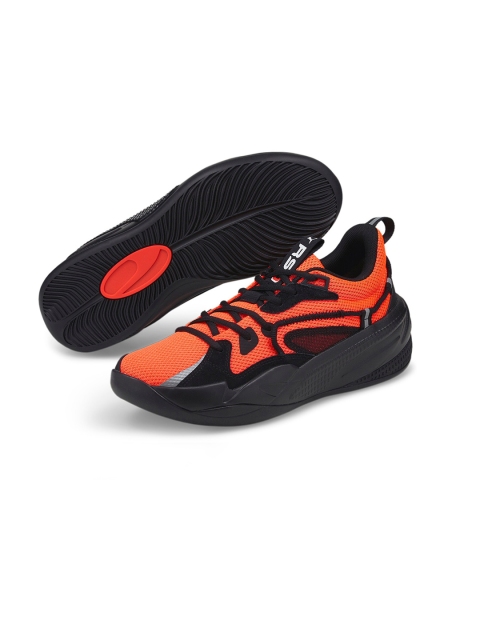 

Puma Unisex Orange Mesh Basketball Shoes