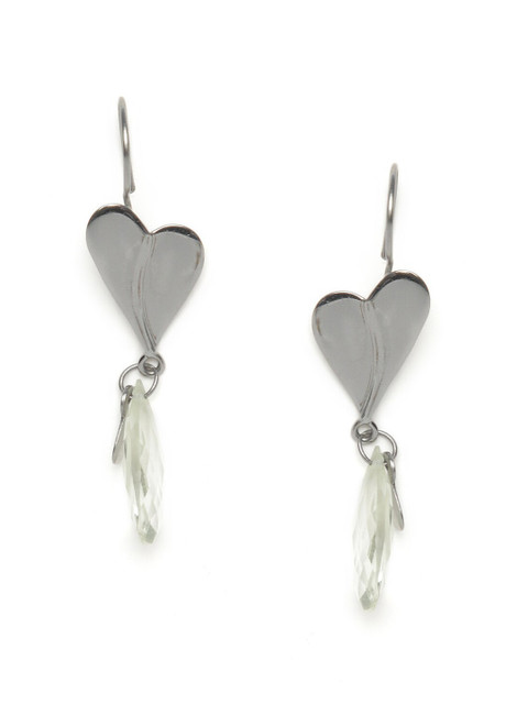 

Fabindia Silver-Toned Quirky Drop Earrings