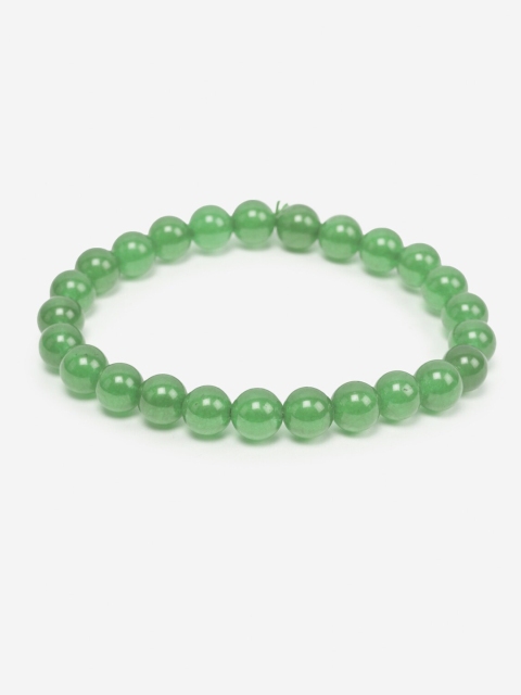 

BuckleUp Unisex Green Elasticated Bracelet