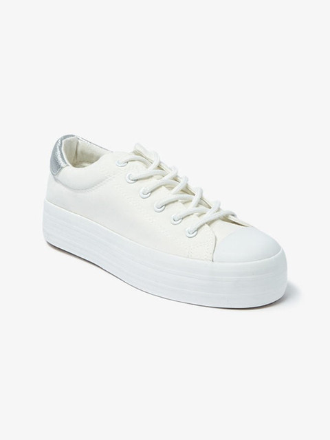 

FOREVER 21 Women White Sneakers