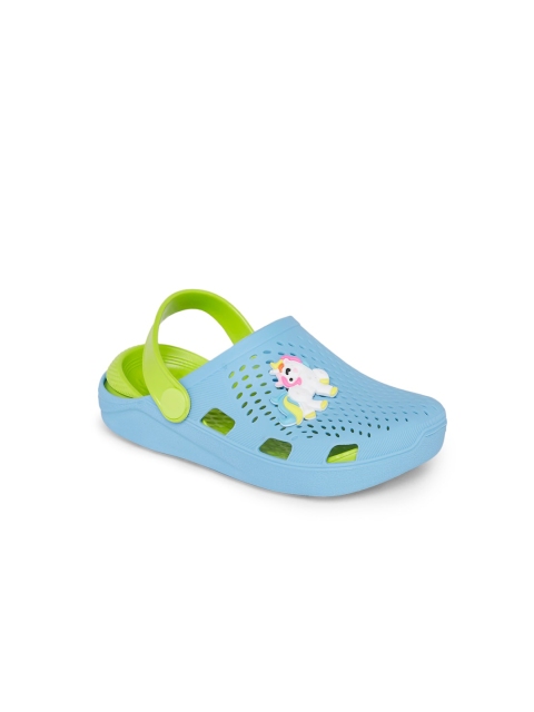

Pantaloons Junior Girls Blue & Green Clogs Sandals