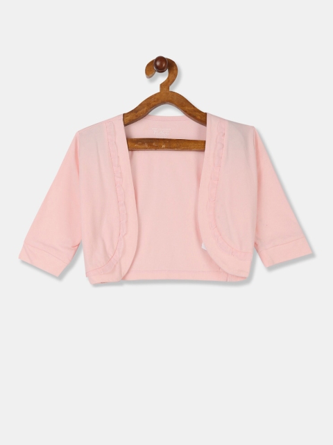 

The Childrens Place Girls Pink Shrug