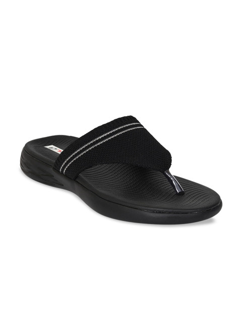 

Zyla Women Black Colourblocked T-Strap Flats