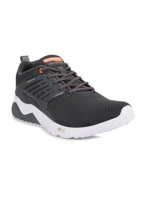 

Campus Men Grey Mesh Running Non-Marking Shoes