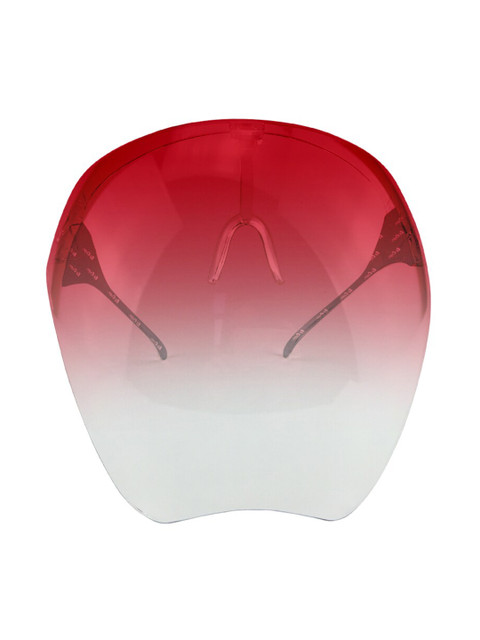 

Lee Cooper Unisex Red Goggle-Style Protective Wear Reusable Face Shield