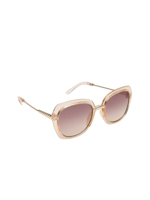 

Olvin Girls Brown Lens & Gold-Toned Square Sunglasses with UV Protected Lens OL449-02-Brown
