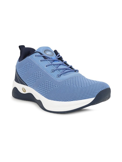 

Campus Men Blue & Black Mesh Running Non-Marking Shoes