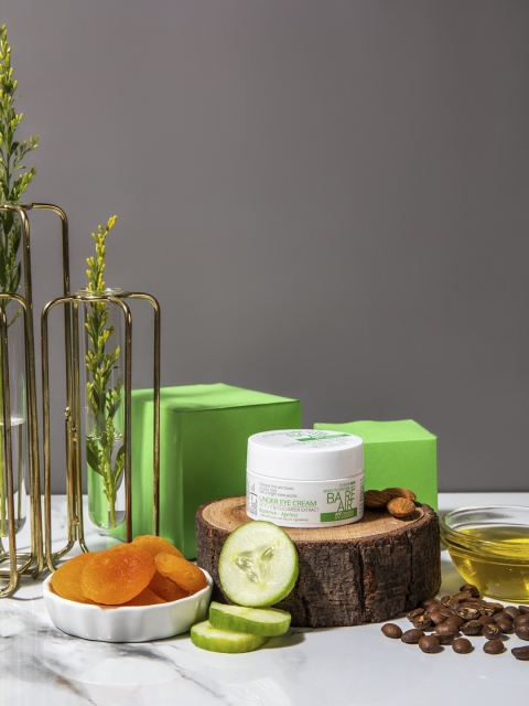 

BAREAIR Under Eye Cream With Vitamin C & E 30g, Green