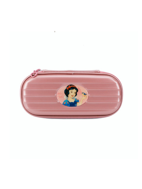 

Disney Girls Peach-Coloured & Blue Printed EVA Pencil Case