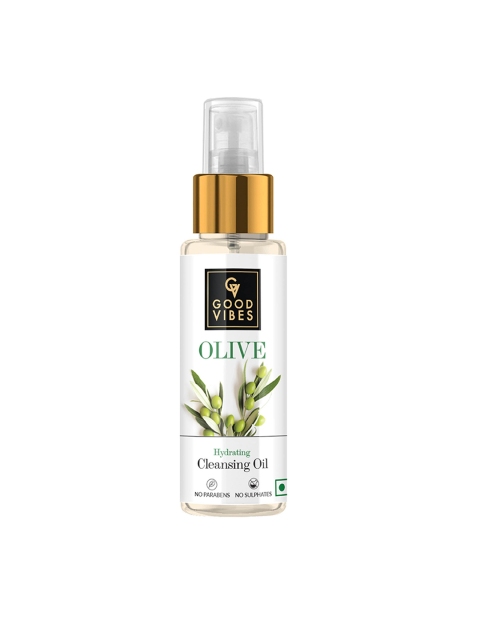

Good Vibes Olive Hydrating Cleansing Oil - 30 ml, White