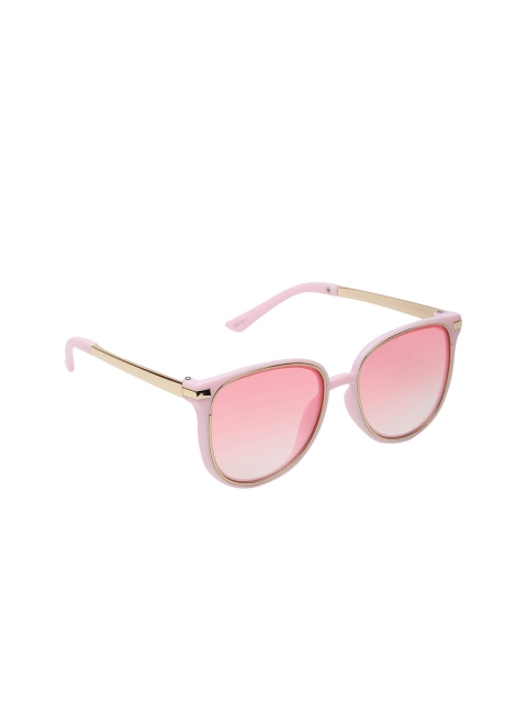 

Olvin Women Pink & Gold Wayfarer Sunglasses