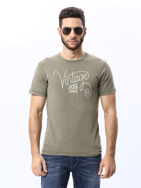 

Jack & Jones Men Grey T-shirt