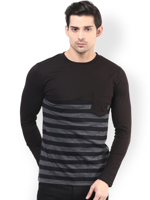 Black & Grey Striped T-shirt