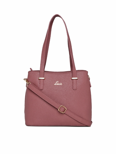 Lavie Women Pink Solid Shoulder Bag