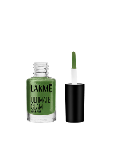 Lakme Color Crush Nailart M18 - Deep Olive - 6 ml - Image 2