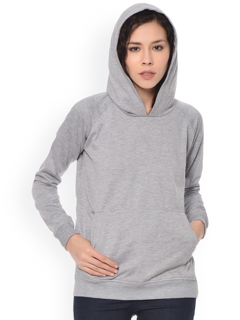Grey Hooded Sweatshirt