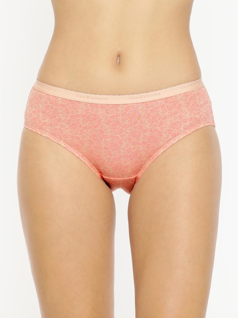 Van Heusen Women Pack of 2 Printed Anti Bacterial No Marks Waistband Hipster Briefs - Image 2