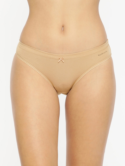 Van Heusen Women Assorted Pack of 2 Solid Anti Bacterial No Marks Waistband Bikini Panty - Image 2