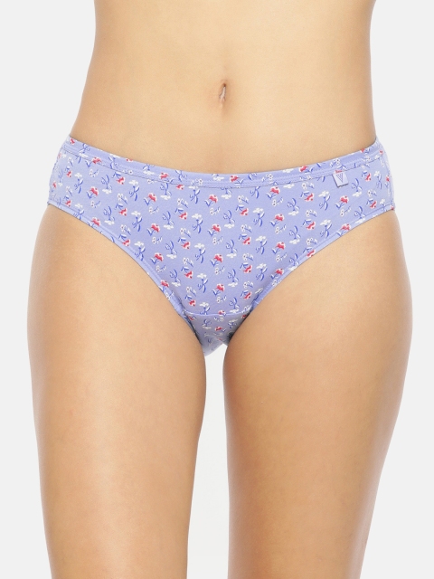 Van Heusen Women Assorted Pack of 3 Printed Anti-Bacterial No Marks Waistband Bikini Panty - Image 2