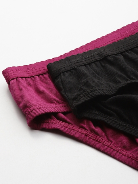 Van Heusen Women Pack Of 2 Assorted Antibacterial Bikini Briefs 11107 - Image 5