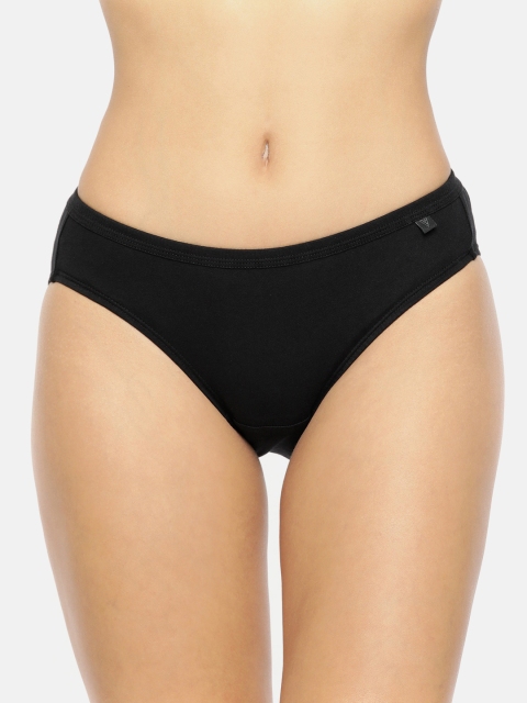Van Heusen Women Assorted Pack of 3 Solid Anti Bacterial No Marks Waistband Bikini Panty - Image 2