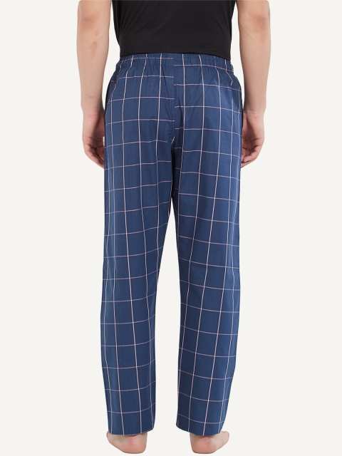 XYXX Men Super Combed Cotton Pack of 2 Checkmate Lounge Pants XYPYJM2PCKN05 - Image 3