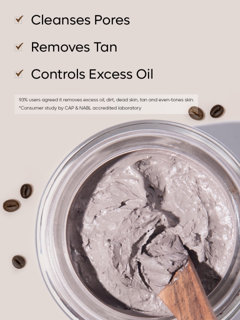 MCaffeine Tan Removal Coffee Face Mask-Cleanses Pores & Controls Excess Oil 100g - Image 4