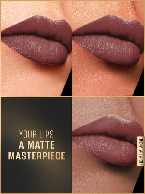 Lakme Forever Matte Lightweight & Transferproof 16Hr Liquid Lipstick 5.6ml - Nude Dream - Image 5