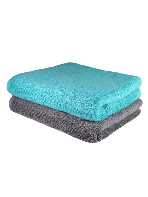 Heelium Unisex Pack of 2 Bamboo Super Soft & Quick Drying Home & Gym Hand Towel - Image 2